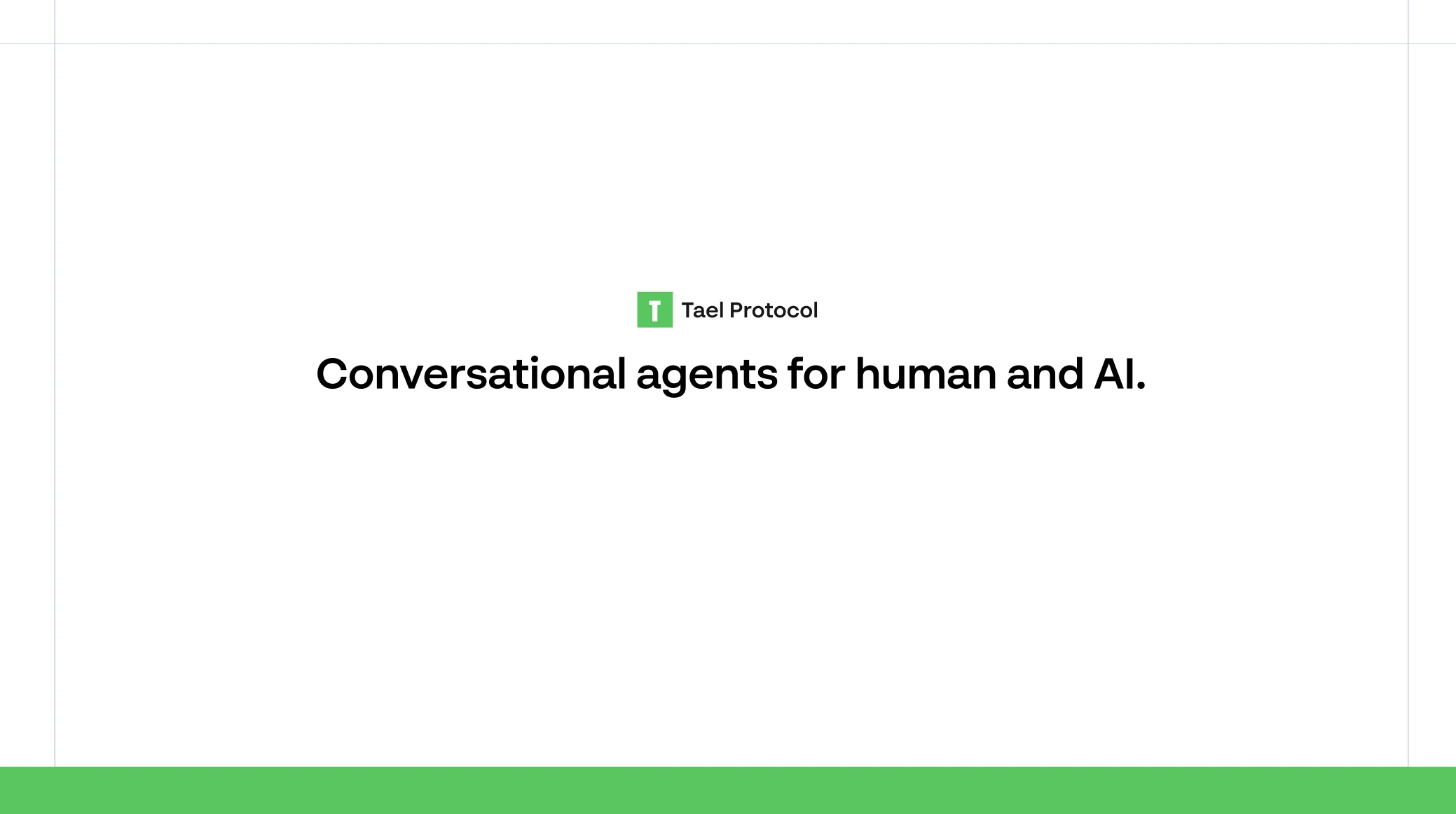 Tael landing page